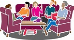 book club png - Clip Art Library