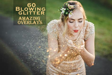 60 Blowing Glitter Photoshop Overlays Confetti Photoshop Overlay