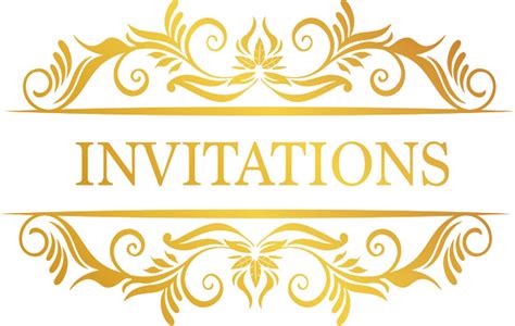 Invitation Png File Png Mart
