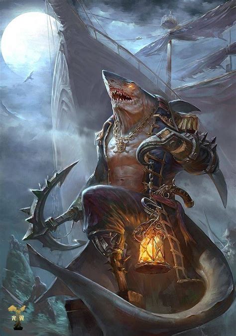 The Pirate Shark From Pinit3rlegpz By Achrafsaafi On
