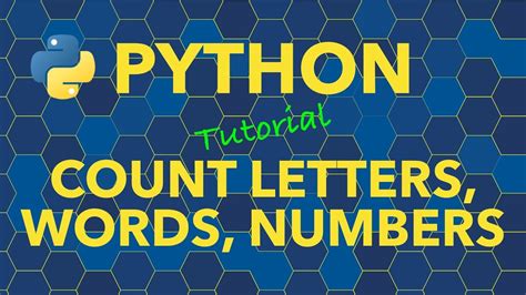 Python Count Occurrences Of Letters Words And Numbers In Strings And Lists YouTube