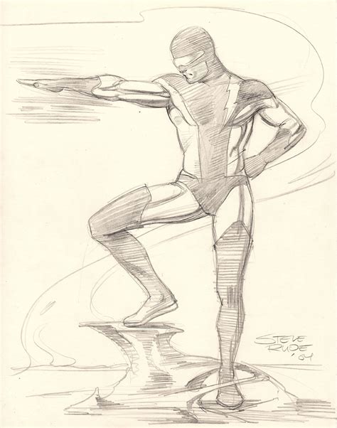 Steve Rude 1984 SDCC Nexus Pencil Sketch In John Cogan S Rude Steve