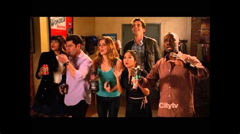 New Girl 2x15 Nick And Jess Amazing First Kiss Youtube