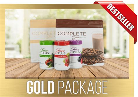 Juice Plus Packages | Gold Package | Silver Package | Bronze Package