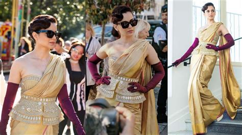 Cannes 2019 Kangana Ranaut Gives A Victorian Twist To The Humble