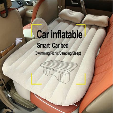 Car Travel Inflatable Air Mattress Bed Camping Back Seat Extended