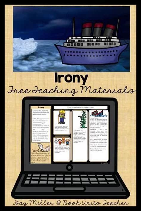 Irony Definition Examples And Lesson Book Units Teacher Video