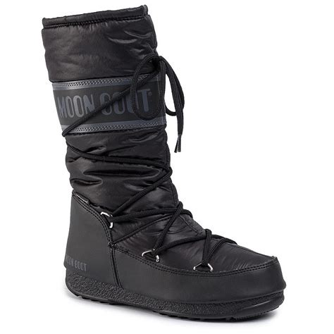 Shoes Tecnica Moon Boot High Nylon Black Women´s Snowboard Shop