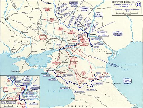 Detailed Map Of Stalingrad Ww2