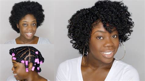 Flat Twist Out On 4b4c Hair Damp Hair And No Heat Youtube Damp