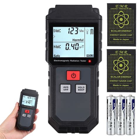 Esynic Emf Meter Electromagnetic Field Radiation Detector Handheld Mini