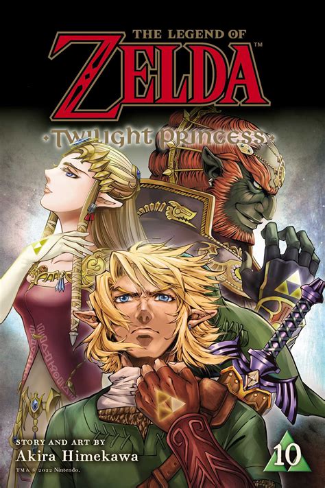 the legend of zelda twilight princess vol 10 book by akira himekawa official publisher