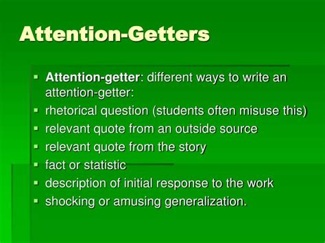 They help to set the tone and establish the narrative voice early on in an essay, a paper, or a speech. PPT - How to Write a Character Analysis PowerPoint Presentation - ID:1127018