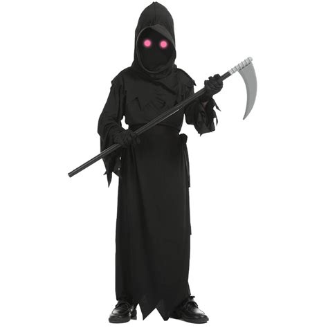 Grim Reaper Halloween Costumescream Costume With Glowing Up Eyes
