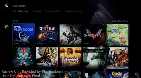 Playstation 5 Ui Overview At Last The Game Library Looks Good Neogaf