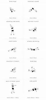 Flat Stomach Exercises Photos