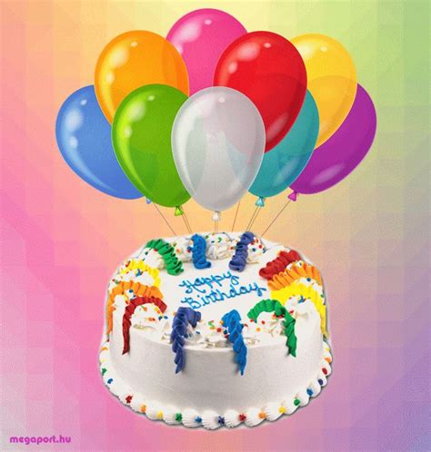 Happy Birthday Animated Gif Ecard Megaport Media Birthday