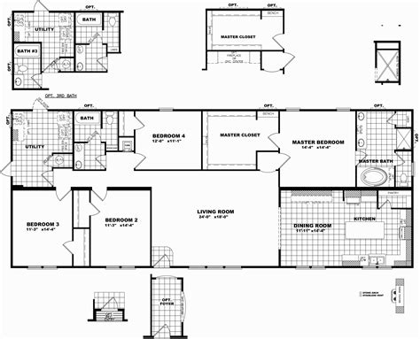 Clayton Homes Modular Floor Plans Floorplansclick