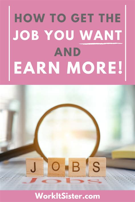 There are job portals that are offering it, accounting, teaching, logistics, airline, sales, customer support, construction, security, health care, maritime, technical, government, private, semi private, retail. How To Get The Job You Want And Earn More? | Job search ...