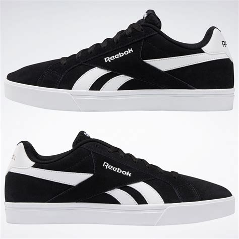 Reebok Royal Complete 30 Low Shoes In Black White Reebok Official Uk