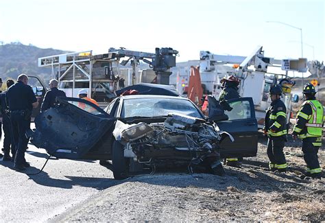 Photo Multiple Vehicle Crash On Interstate 80 Injures Two The