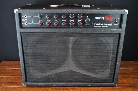 Sunn Beta Lead 2x12 Combo Guitar Amplifier w Peavey Scorpion Speakers | eBay | Peavey, Amplifier 