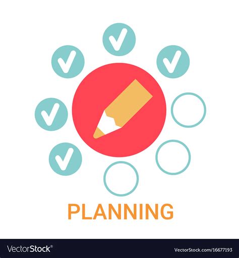 Planning Icon Business Strategy Development Banner