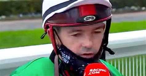 Top Jockey Forced To Apologise After Making Prostitute Joke During Live Tv Interview Daily Star