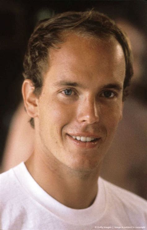 Prince Albert Of Monaco Was A Good Looking Young Man As You Would