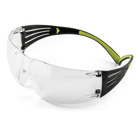 3m securefit 400 clear anti fog safety glasses