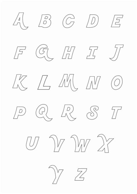 Printable Fancy Letters A Z