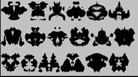 The Rorschach Inkblot Psychological Test Youtube