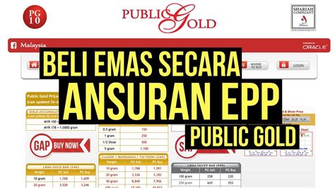 Ketahui lebih lanjut, hubungi kami sekarang: Cara Beli Emas Secara Ansuran EPP Public Gold - YouTube