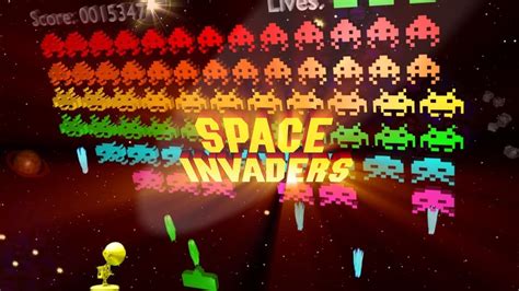 1576 Space Invaders Arcade Game Spoof Pixar Lamps Luxo Jr Logo Space