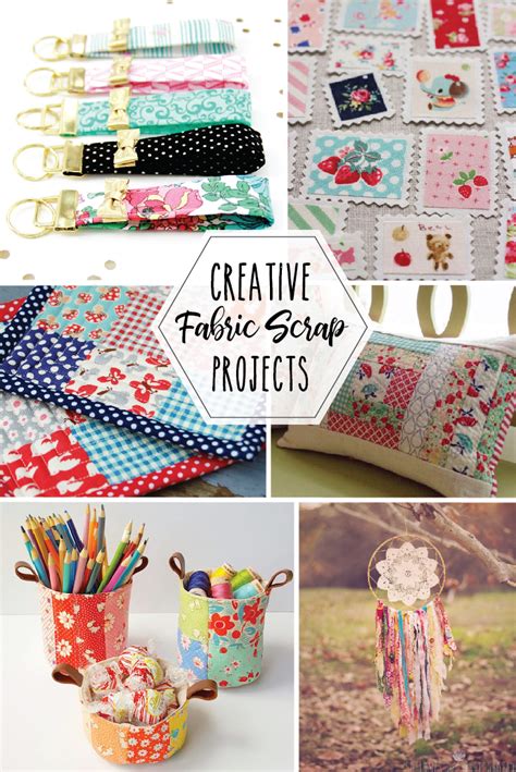 Cute And Creative Fabric Stash Busting Projects Scrap Fabric Projects