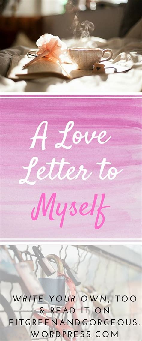 A Love Letter To Myself Love Letters Lettering How Are You Feeling