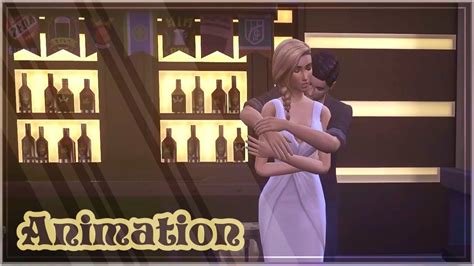 Shoulder Kiss Couple Animation The Sims 4 Free Download Youtube