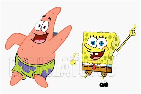 Patrick And Spongebob Dancing Hd Png Download Kindpng