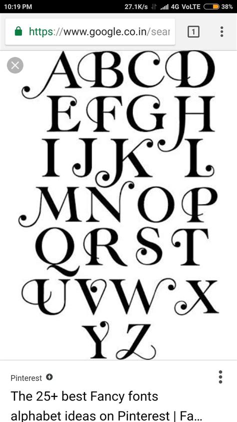 Letters Fancy Fonts Alphabet Lettering Fonts Fancy Fonts