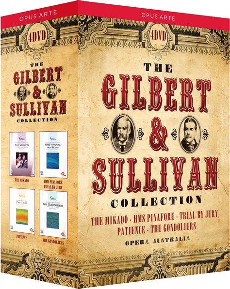 Best Buy The Gilbert And Sullivan Collection 4 Discs Dvd
