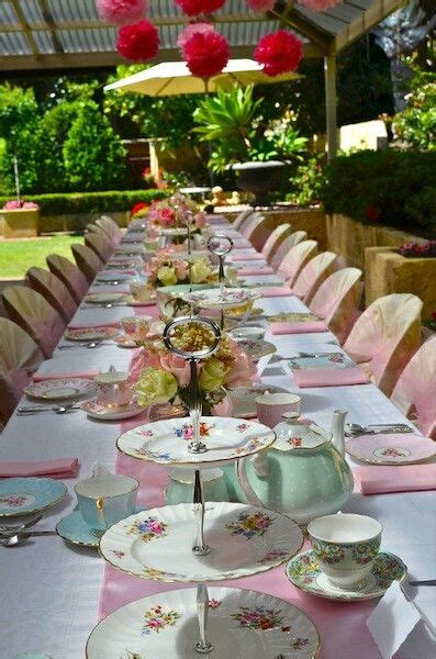Mothers Day 2019 Tea Party Garden Tea Table Settings English Tea Party