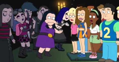 debbie hyman and her goth friends american dad escape from pearl bailey fashion