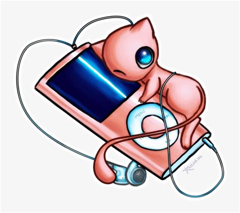 Mew The Pokemon Images Mew With An Ipod Hd Wallpaper Cute Mew Pokemon