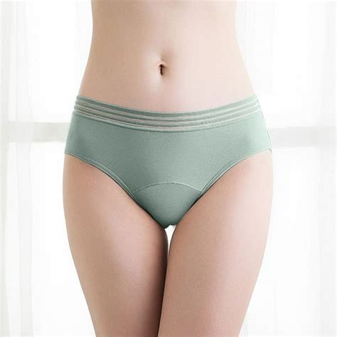 symoid womens panties large middle aged high waist underwear green xxl