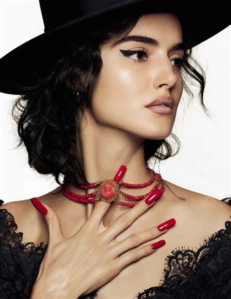 With Art Blanca Padilla Stars In Vogue Spain March 2017 Issue