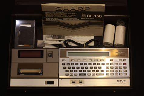 The Sharp Pc 1500 Was A Pocket Computer Produced By Sharp In 1982 A