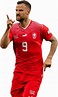 Haris Seferovic Switzerland football render - FootyRenders