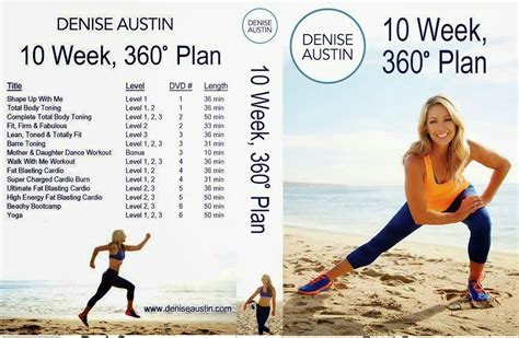 Check out workout routines for women at home. Fitness For The Rest of Us: Denise Austin's 10 Week, 360 ...