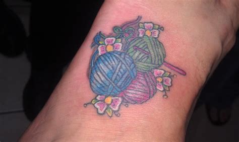 pin by jennifer larck on tattoo yarn tattoo crochet tattoo hook tattoos