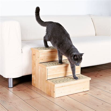 Trixie Wooden Pet Stairs Natural